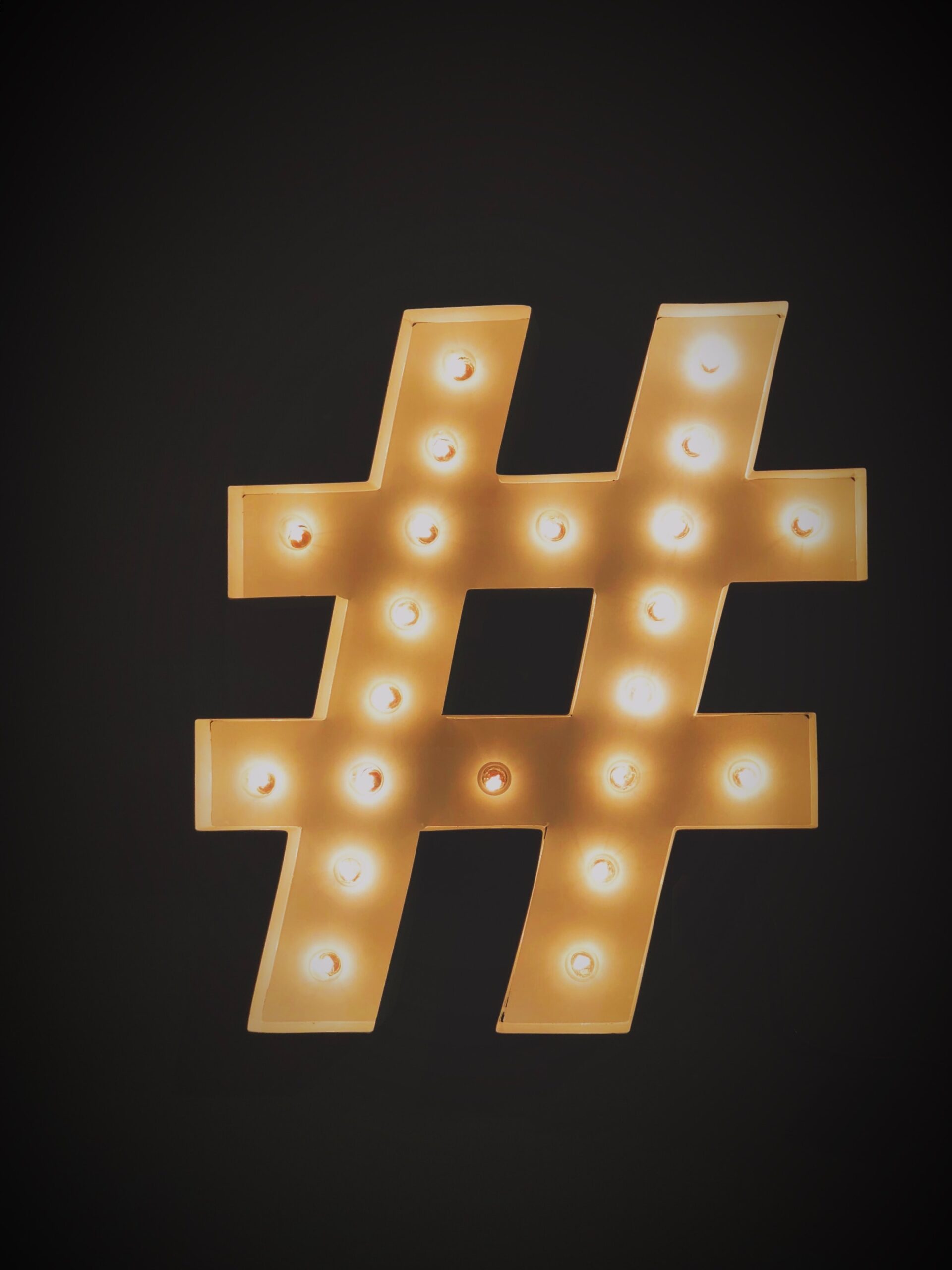 social media marketing hashtag